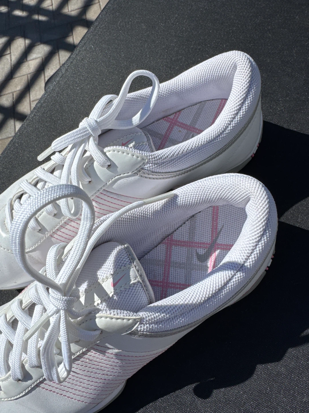 Nike White Pink Golf Shoes Suze 7 - photo 2