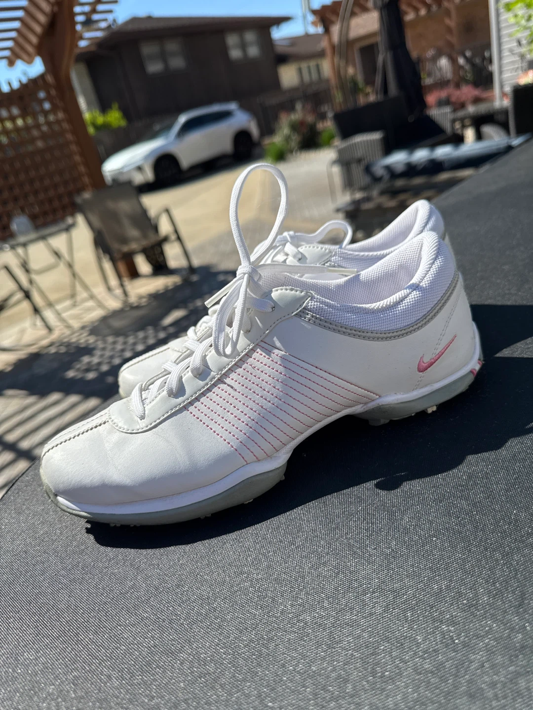 Nike White Pink Golf Shoes Suze 7 - photo 4