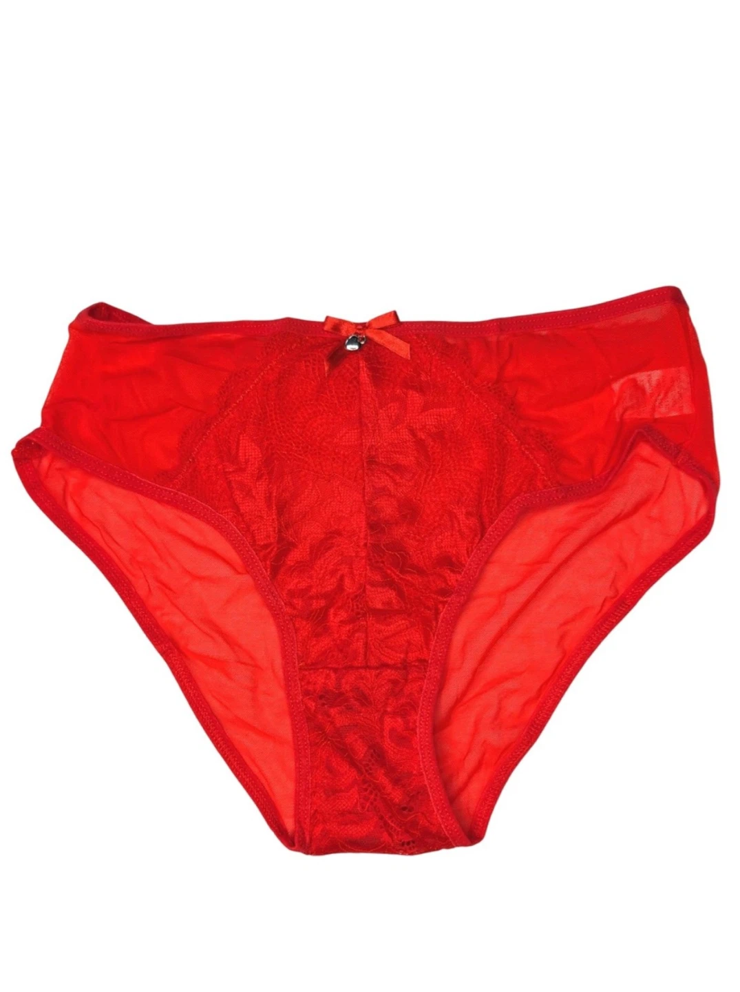 Red Lace Briefs