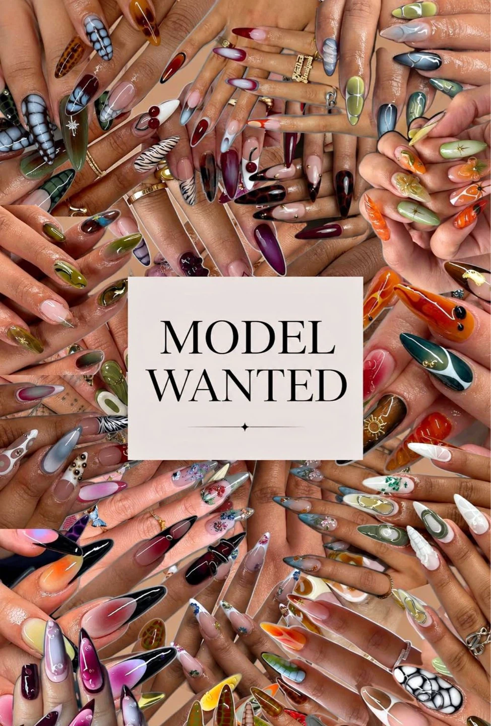 Model Wanted for Nail Art - You won't get paid!