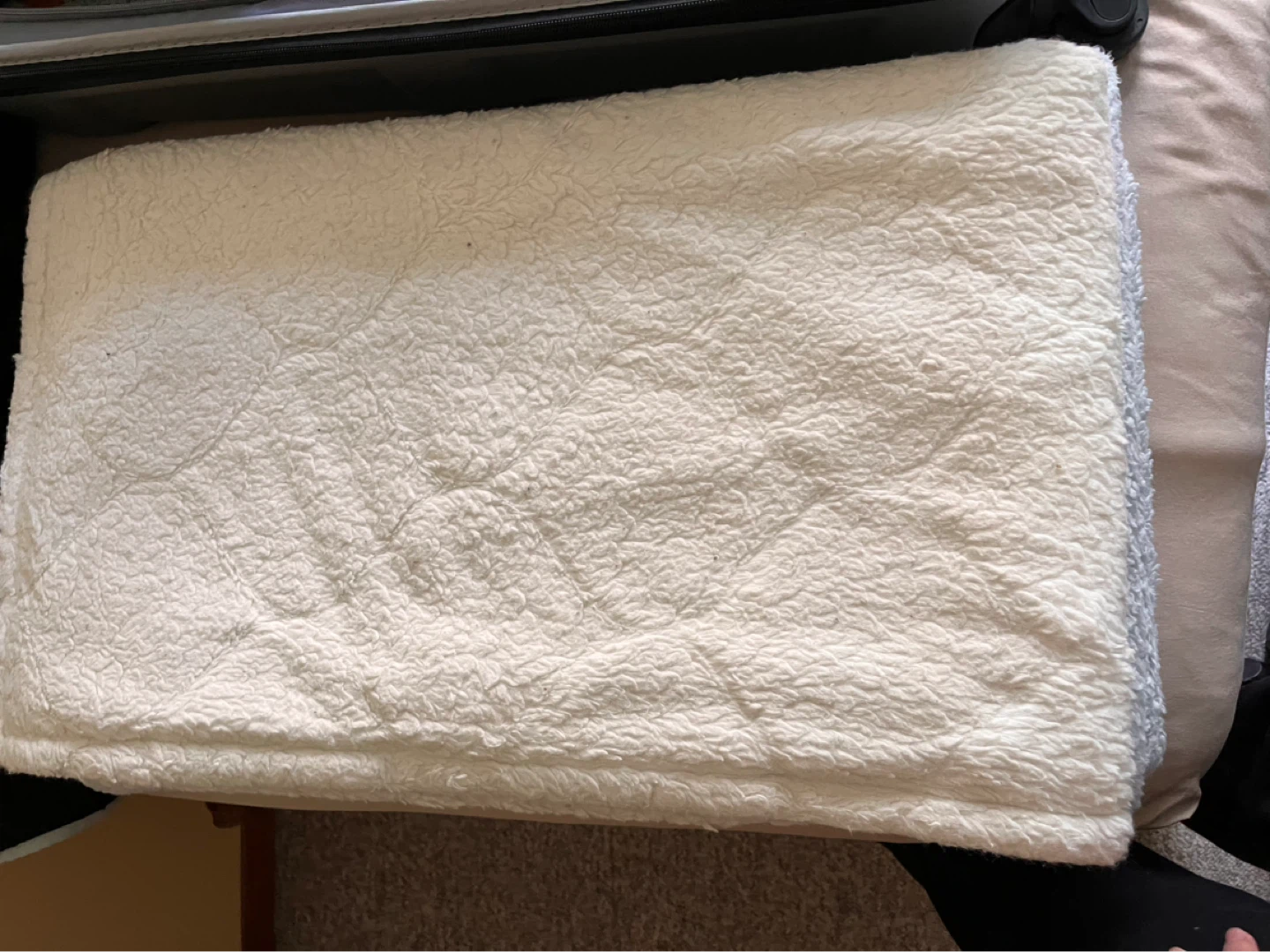 Bella Lux Sherpa Throw Blanket