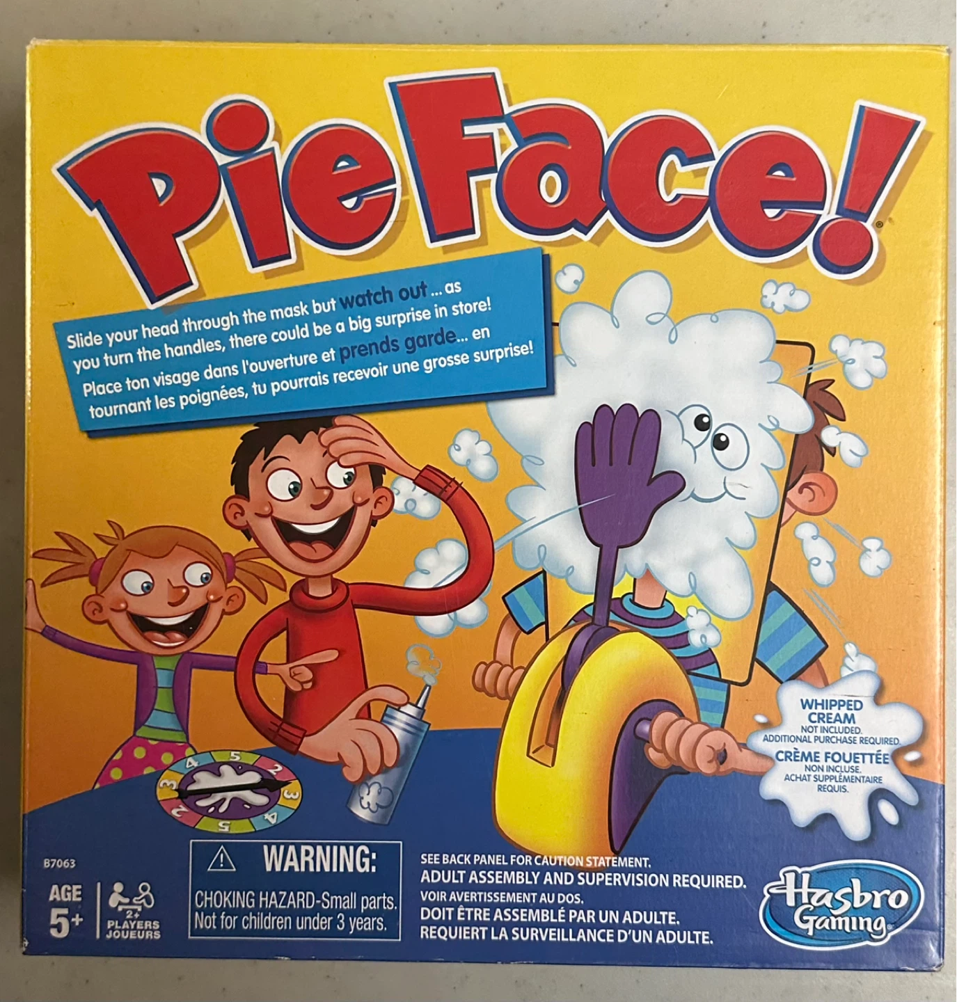 Pie Face! Game by Hasbro Gaming