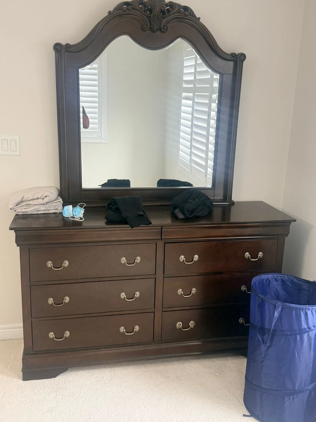 Dark Wood Bedroom Set