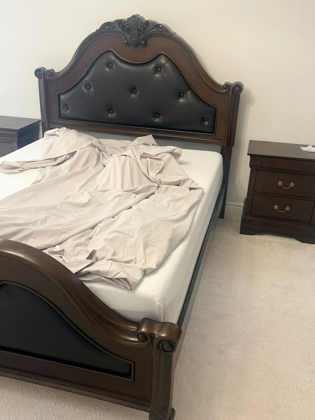 Dark Wood Bedroom Set - photo 2