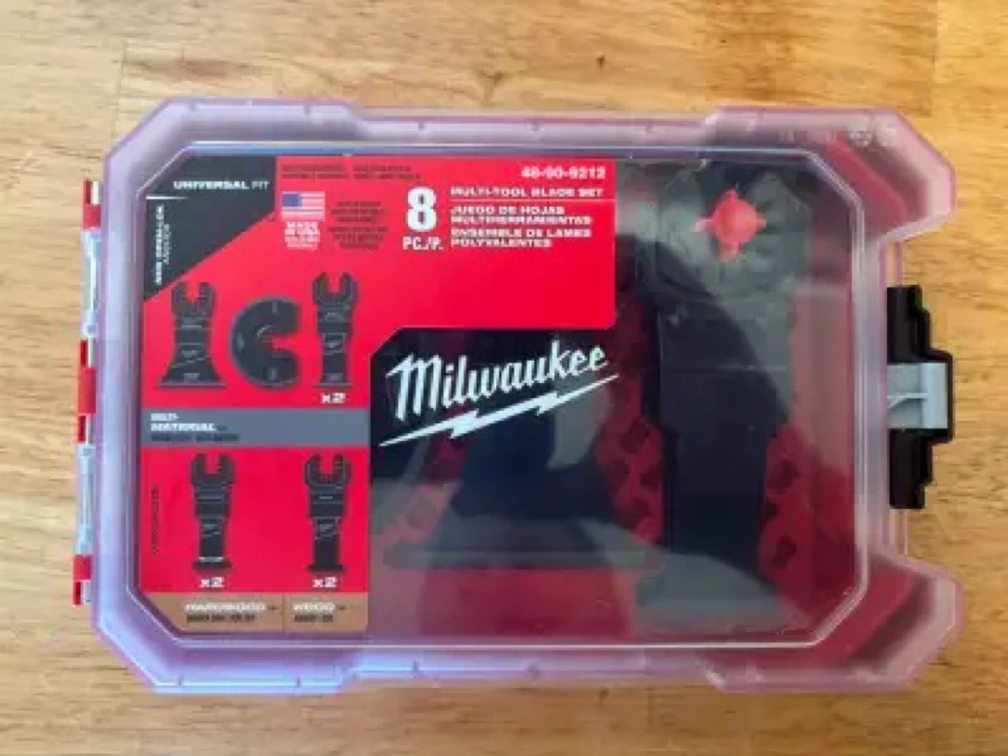 Milwaukee 8-Piece Multi-Tool Blade Set(Read Bio)