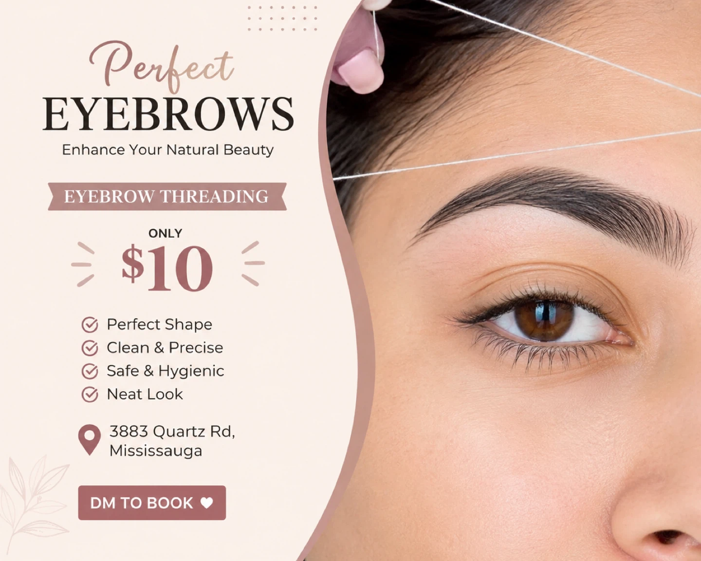 Eyebrow Threading Service - Mississauga
