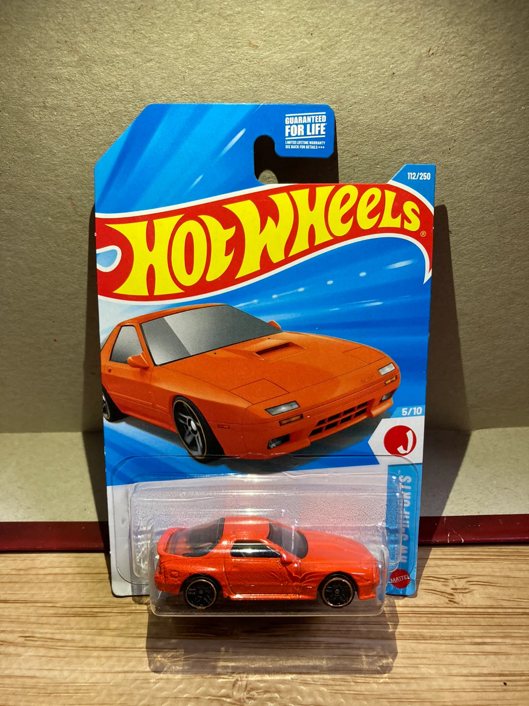Hot Wheels / 89 Mazda Savanna RX-7 FC3S / Orange