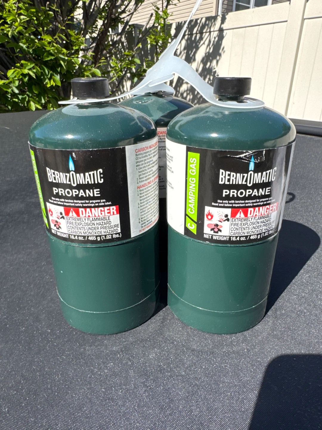 Bernzomatic Propane Camping Gas Canisters (3-Pack)