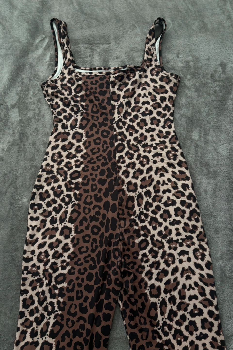 Leopard Print Jumpsuit