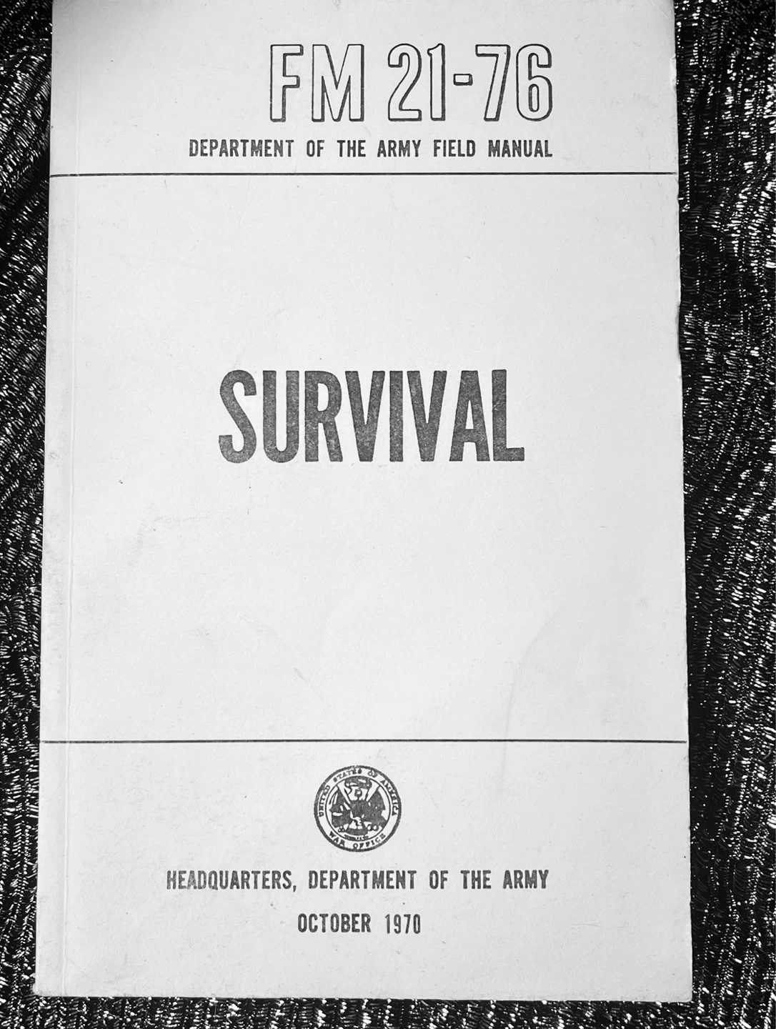 FM 21-76 Survival Field Manual - October 1970