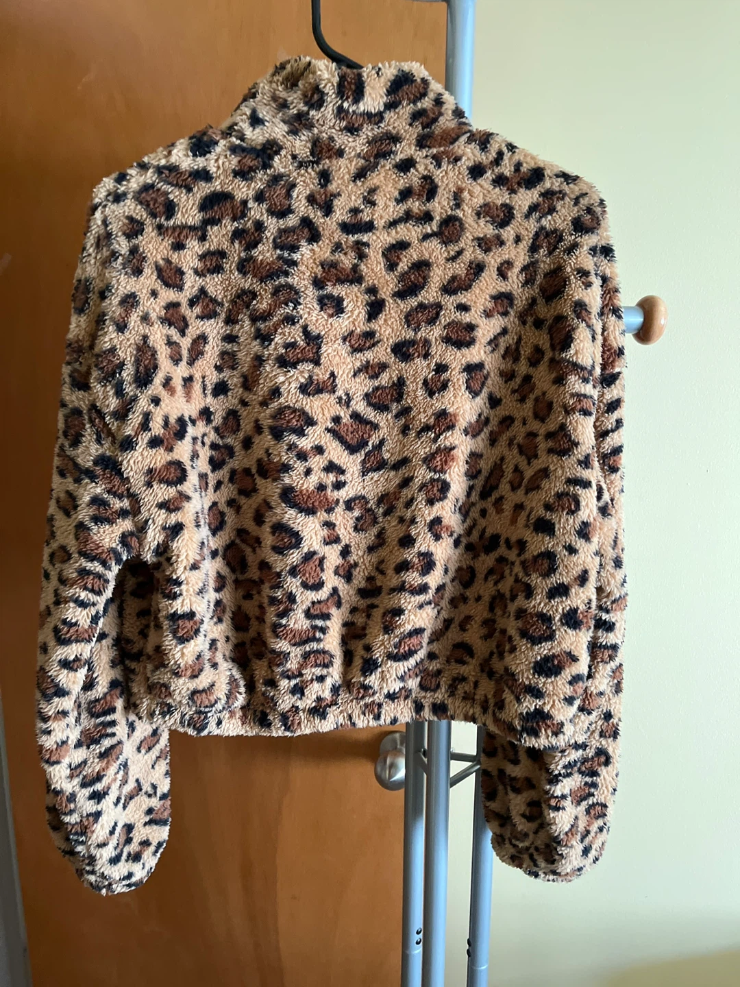 SHEIN Leopard Print Fleece Jacket - photo 4