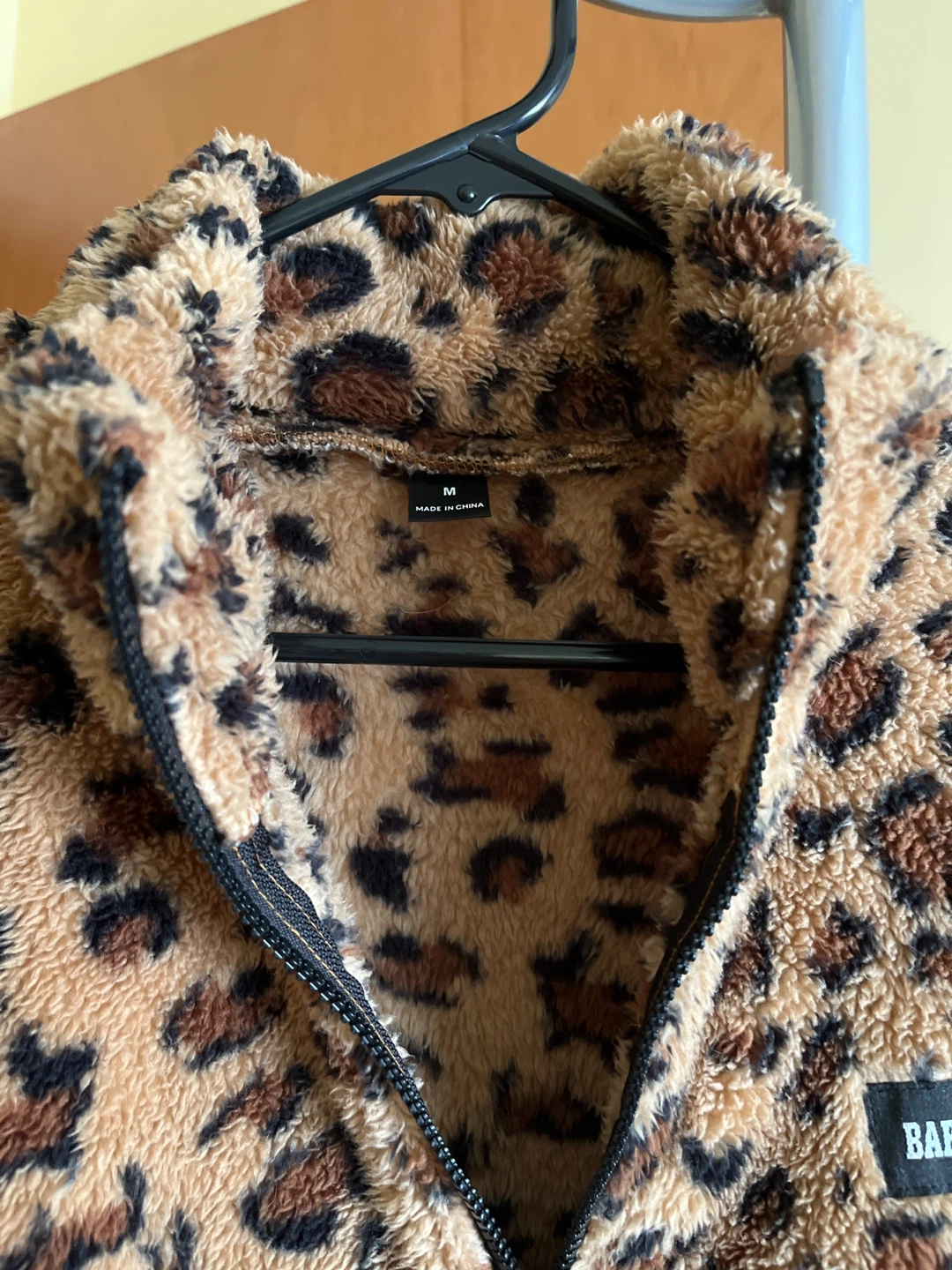 SHEIN Leopard Print Fleece Jacket - photo 3