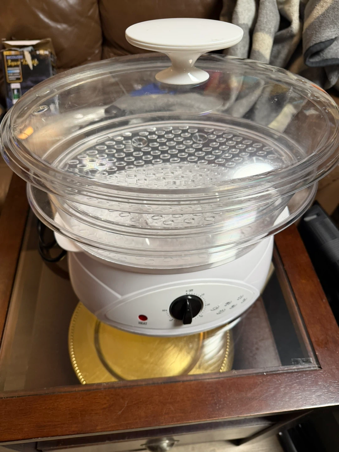 2-Tier Electric Food Steamer - photo 2