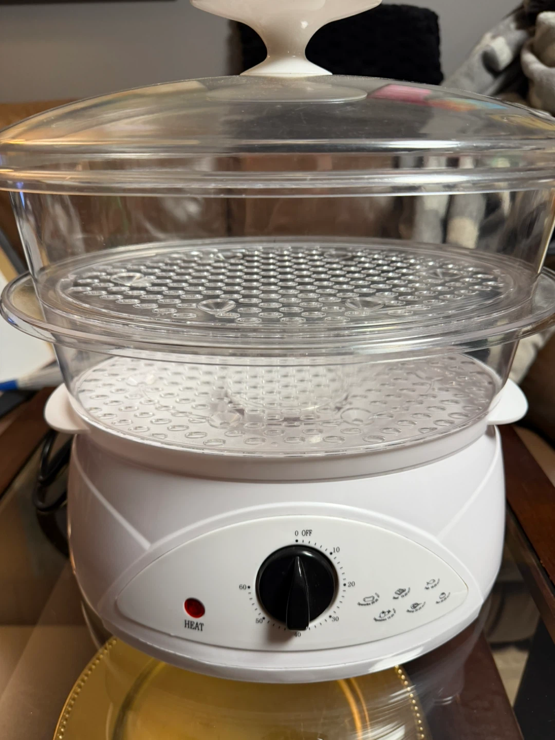 2-Tier Electric Food Steamer