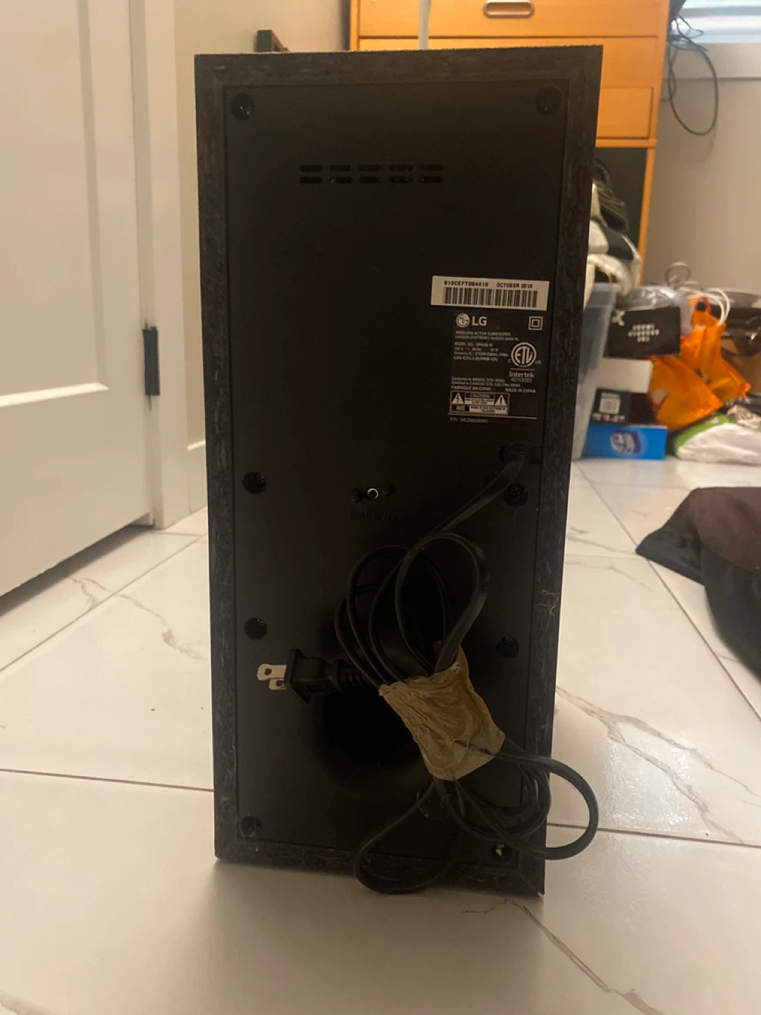 LG Subwoofer Speaker - photo 2