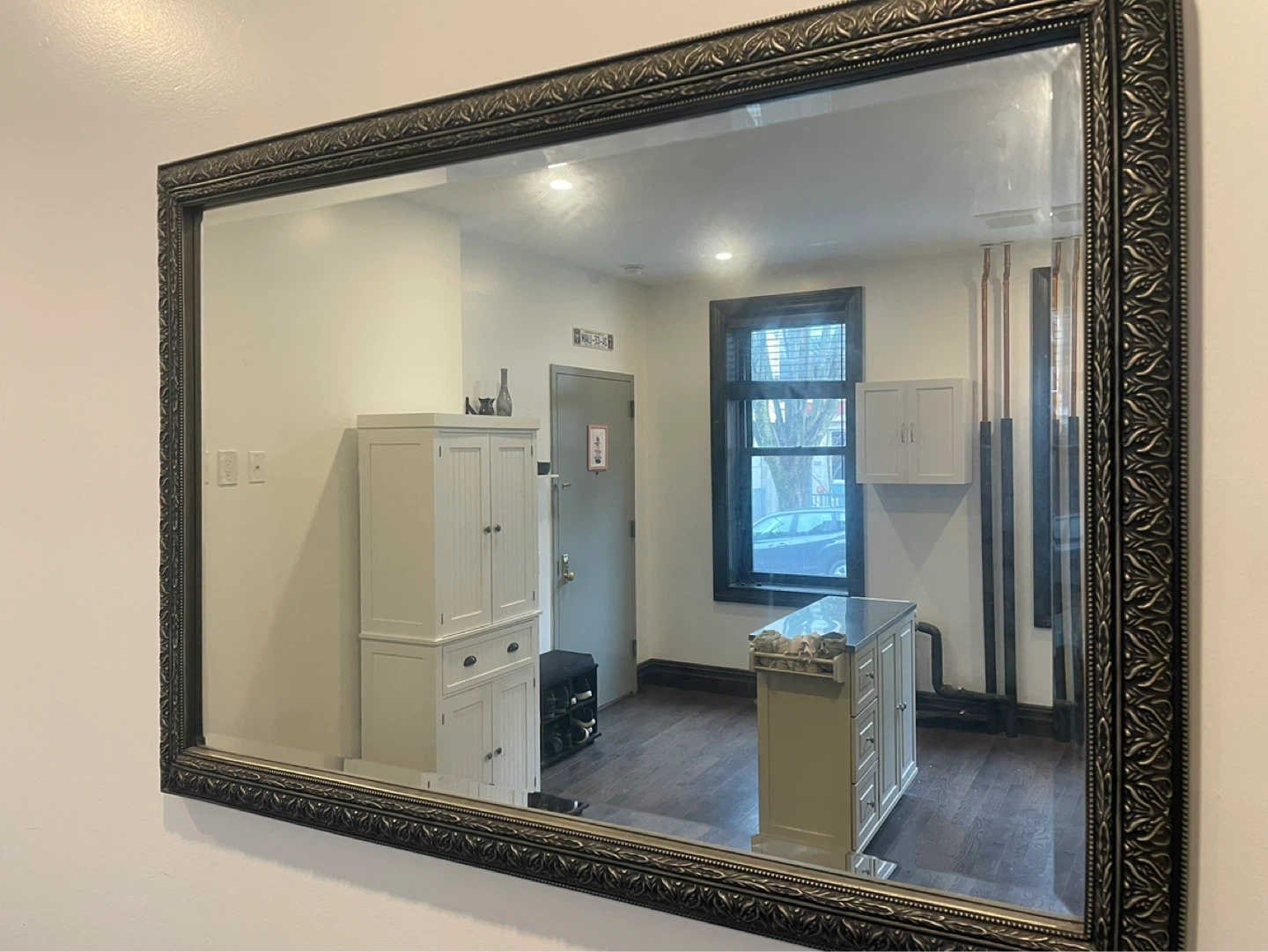 Ornate Framed Wall Mirror