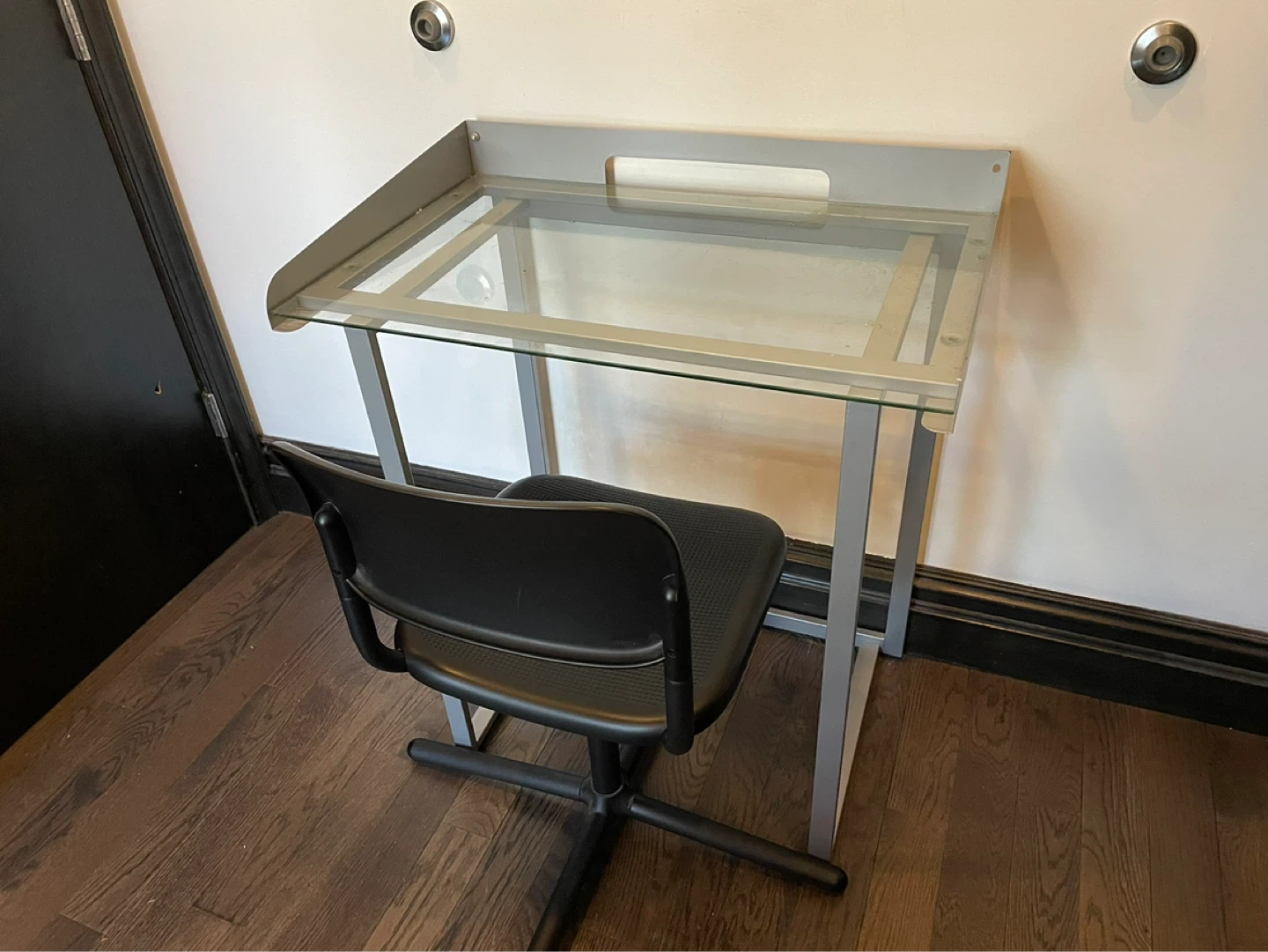 Glass Top Desk - photo 2