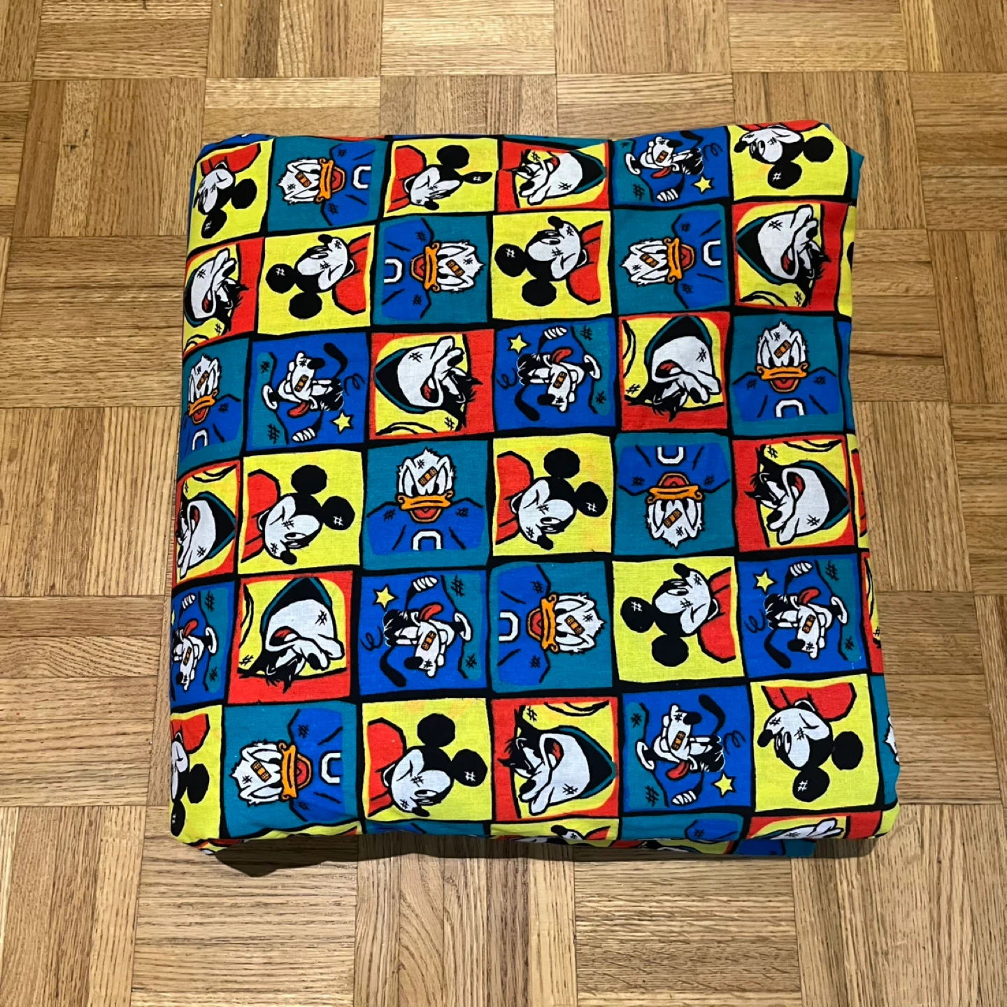 Disney Characters Fabric - Mickey Mouse, Donald Duck, Goofy
