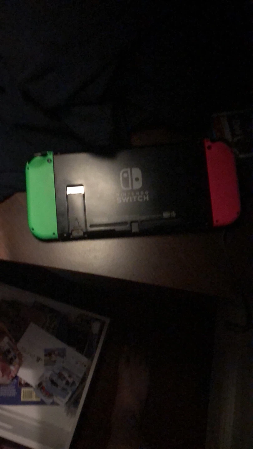 Nintendo Switch Console with Neon Pink and Green Joy-Cons - photo 4