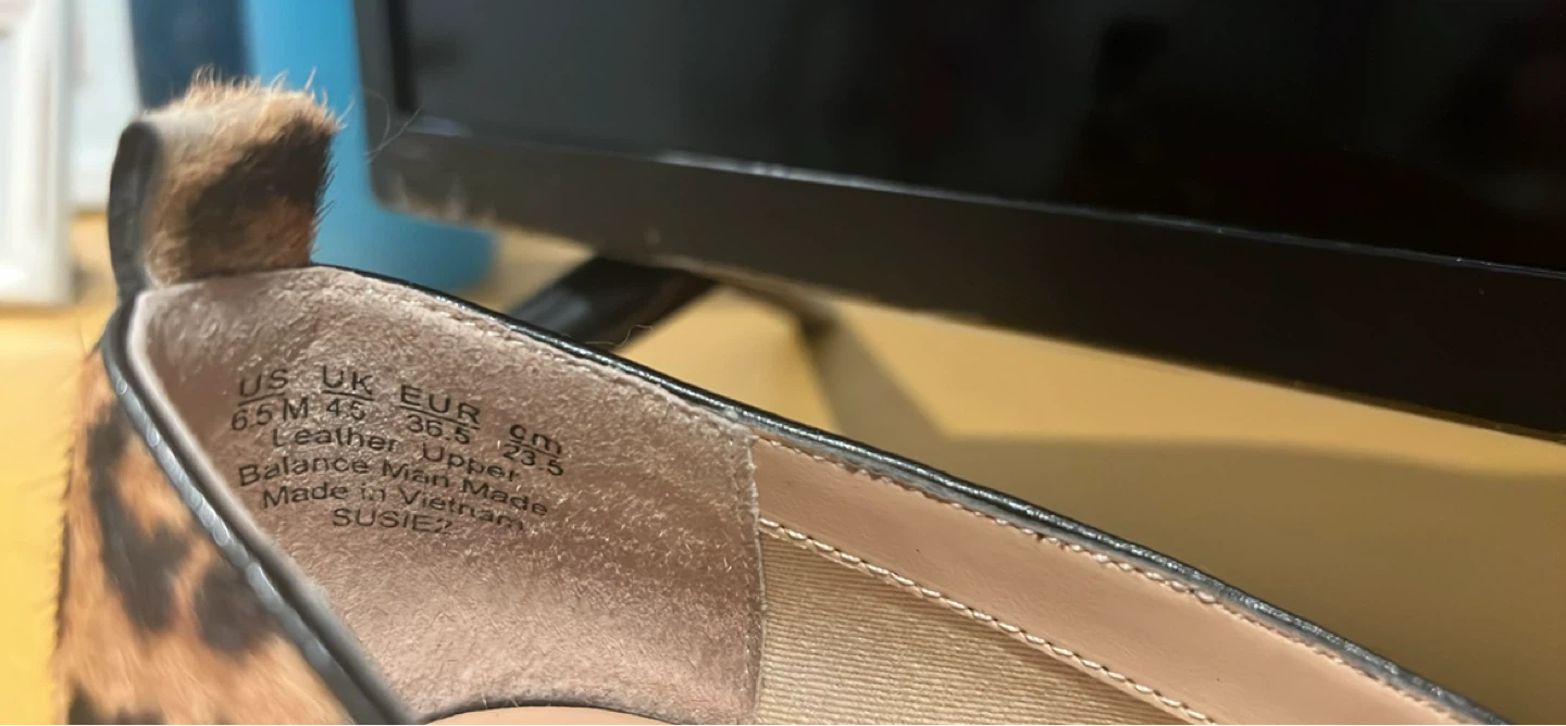 Franco Sarto Leopard Print Loafers (6.5) - photo 3