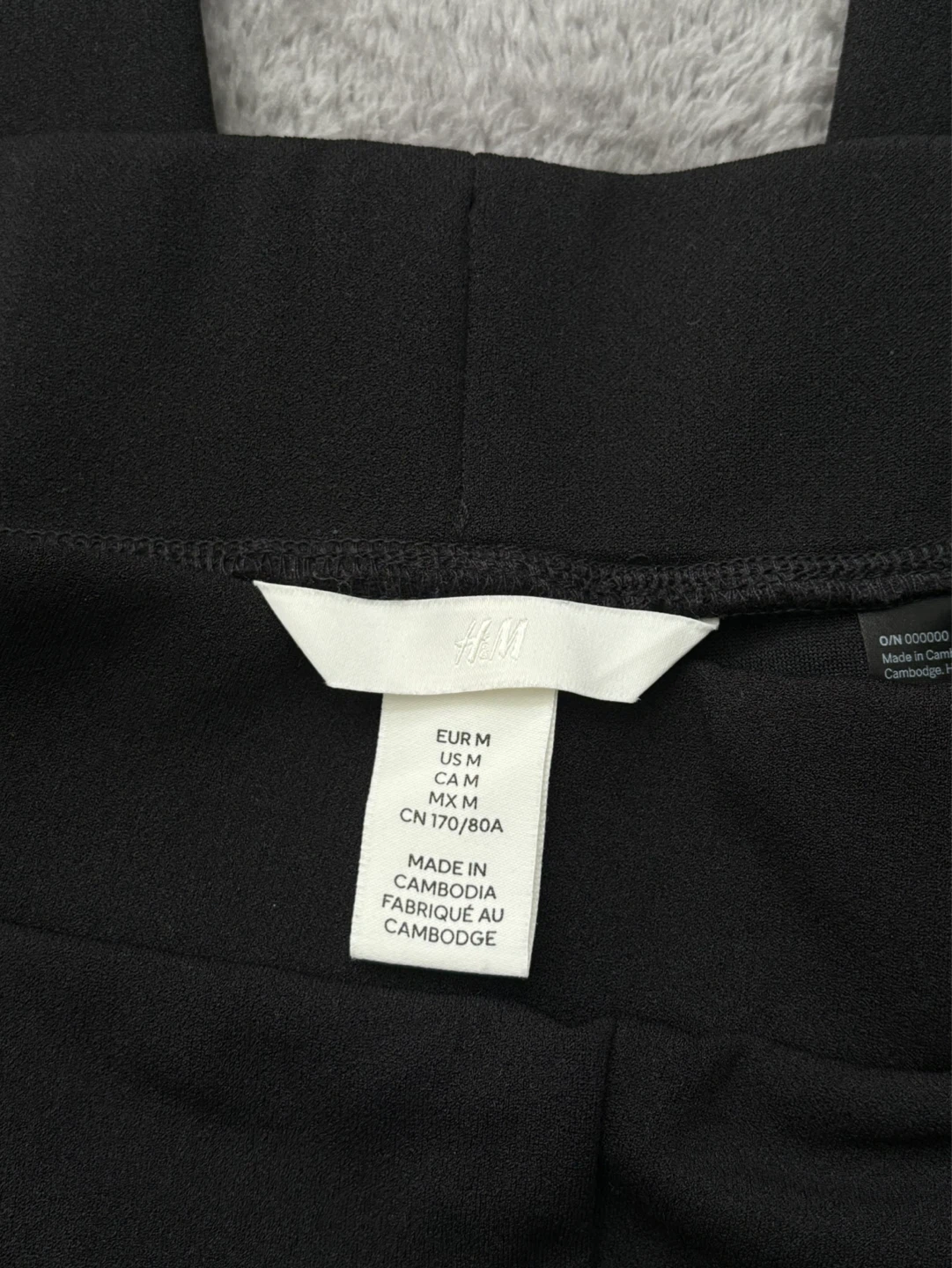 H&M Black Wide Leg Pants - photo 2