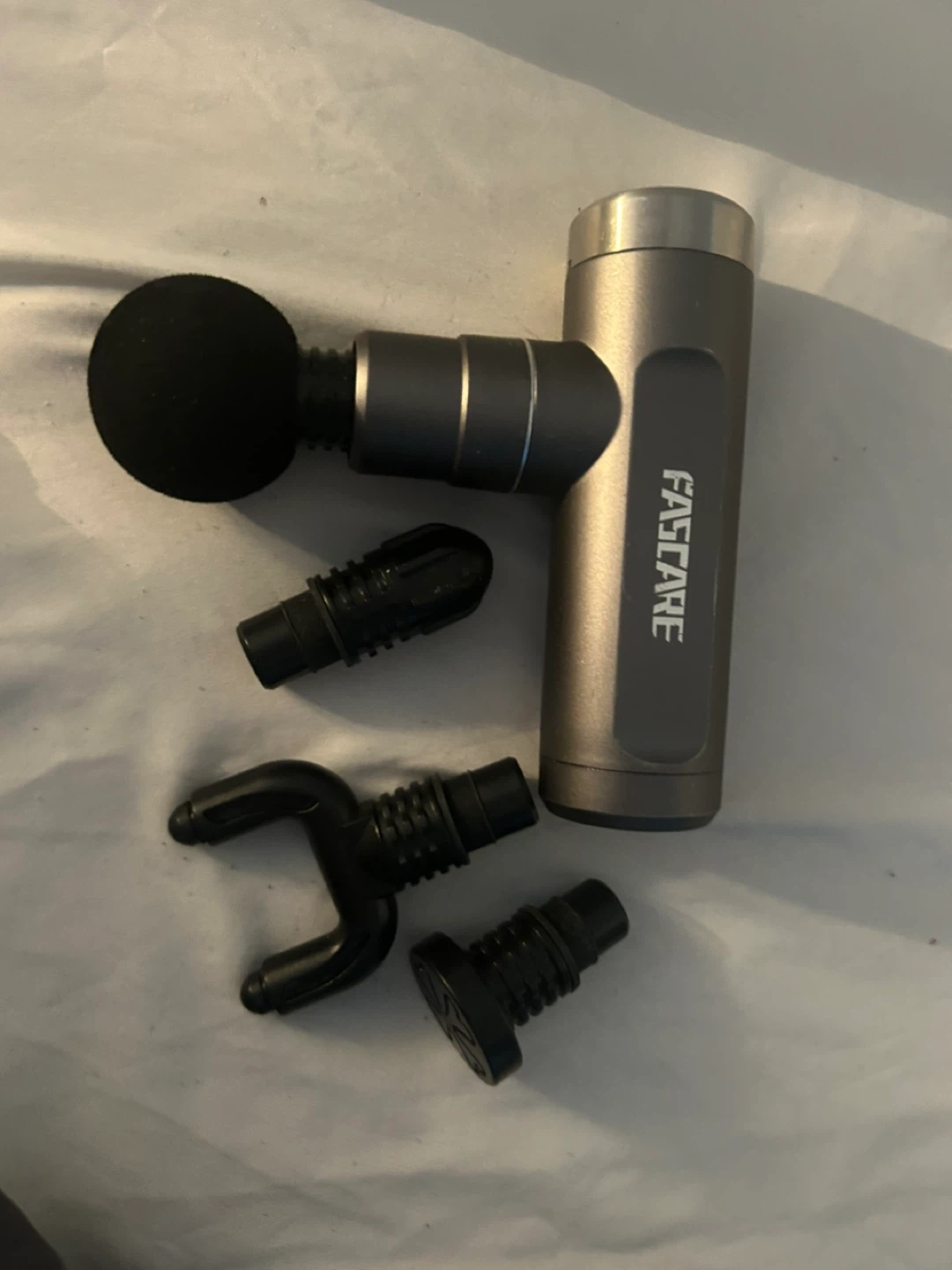 FASCARE Percussion Massage Gun with 4 Attachments