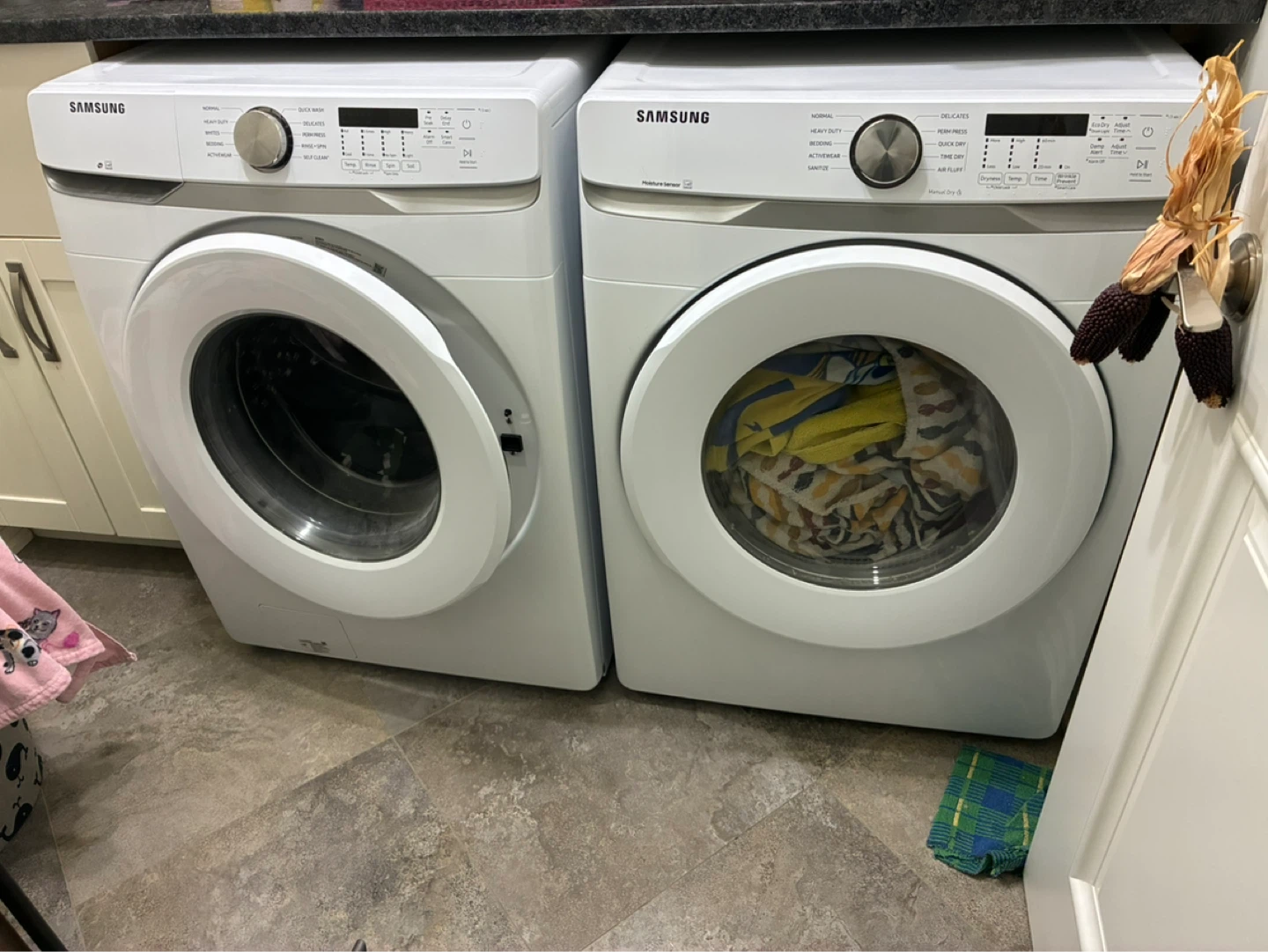 Samsung Front Load Washer and Dryer