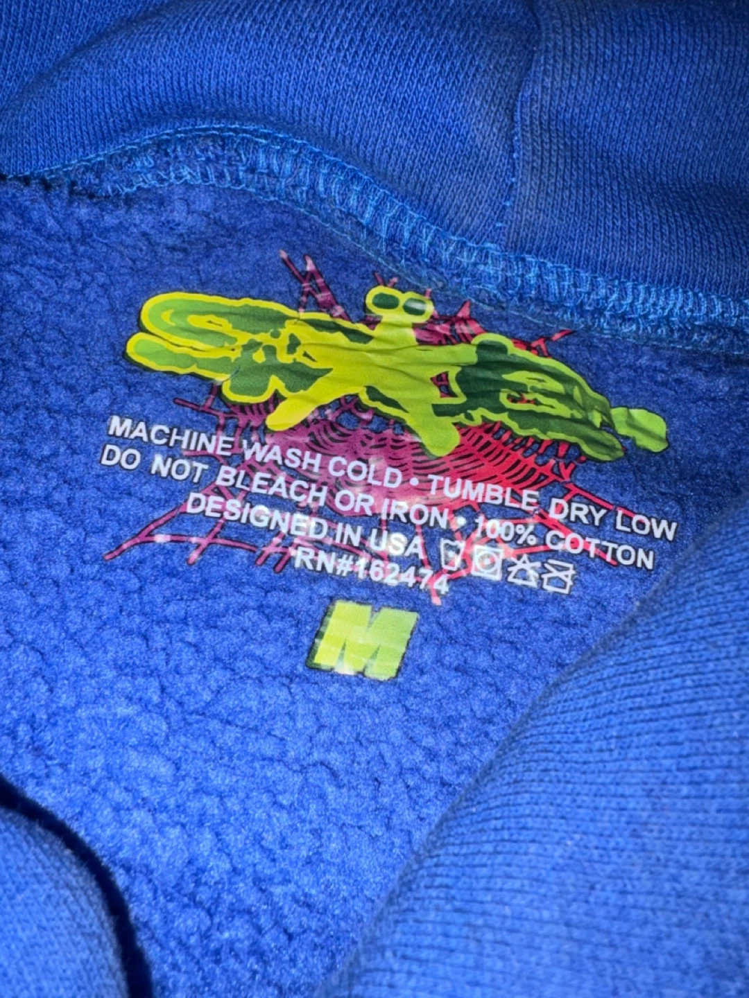 Blue Sp5der Hoodie ( OPEN TO OFFERS ) - photo 3