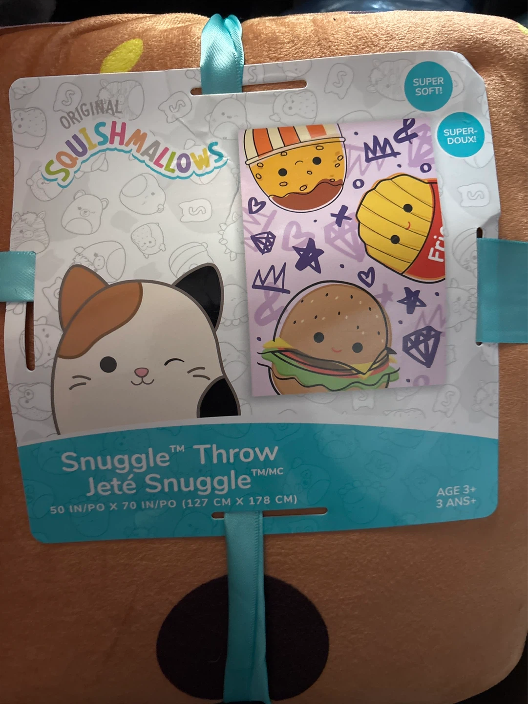 Squishmallows Snuggle Throw - 50 x 70 in