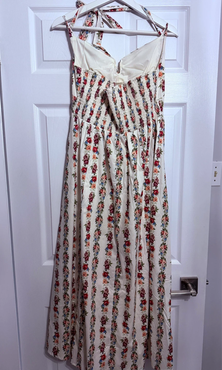 Crystal Sky Floral Maxi Dress Size L - photo 3