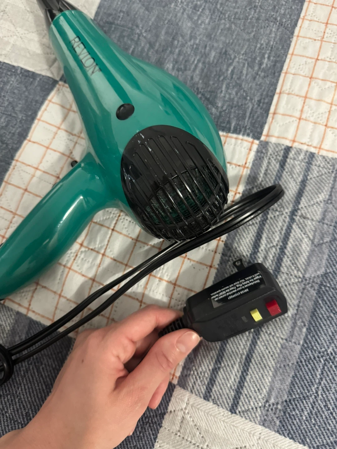 Revlon Teal Hair Dryer - photo 4