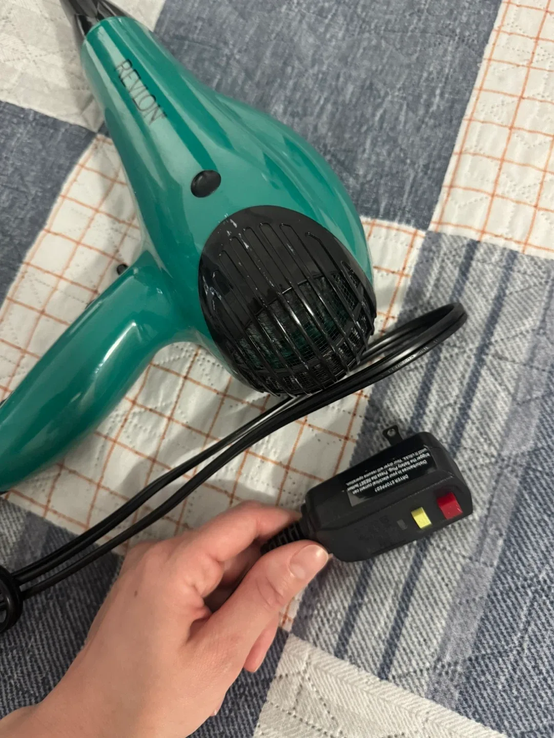 Revlon Teal Hair Dryer - photo 4