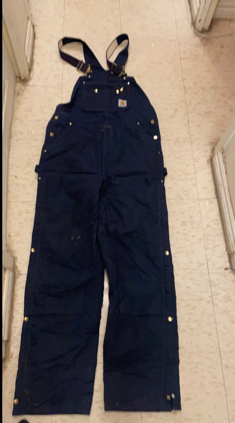 Carhartt Navy Bib Overalls