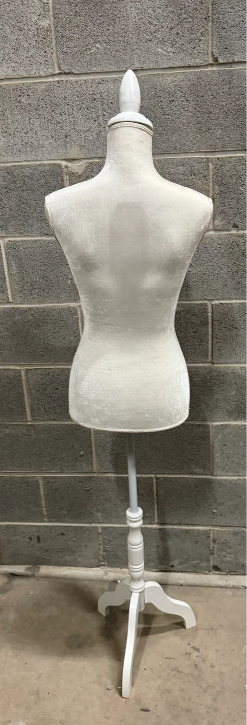 Female Dress Form Mannequin Torso Body Tripod Stand Dress - photo 5