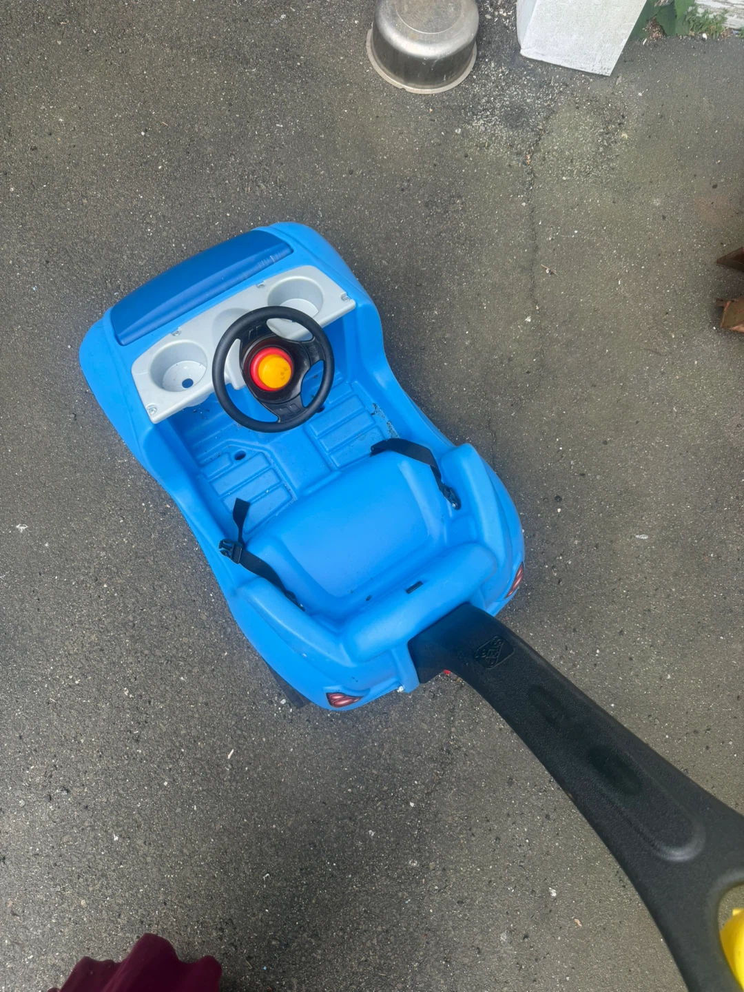 Step2 Push Around Bubble Car Ride-On - Blue - photo 3