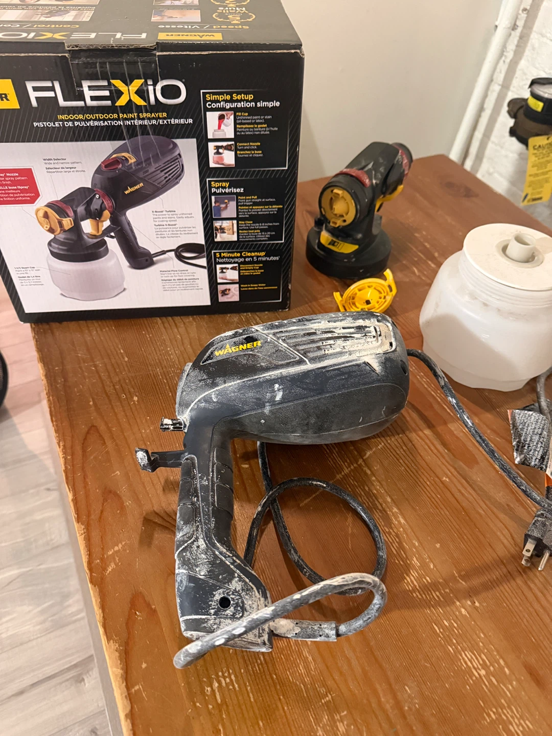 Wagner FLEXiO Indoor/Outdoor Paint Sprayer - photo 2