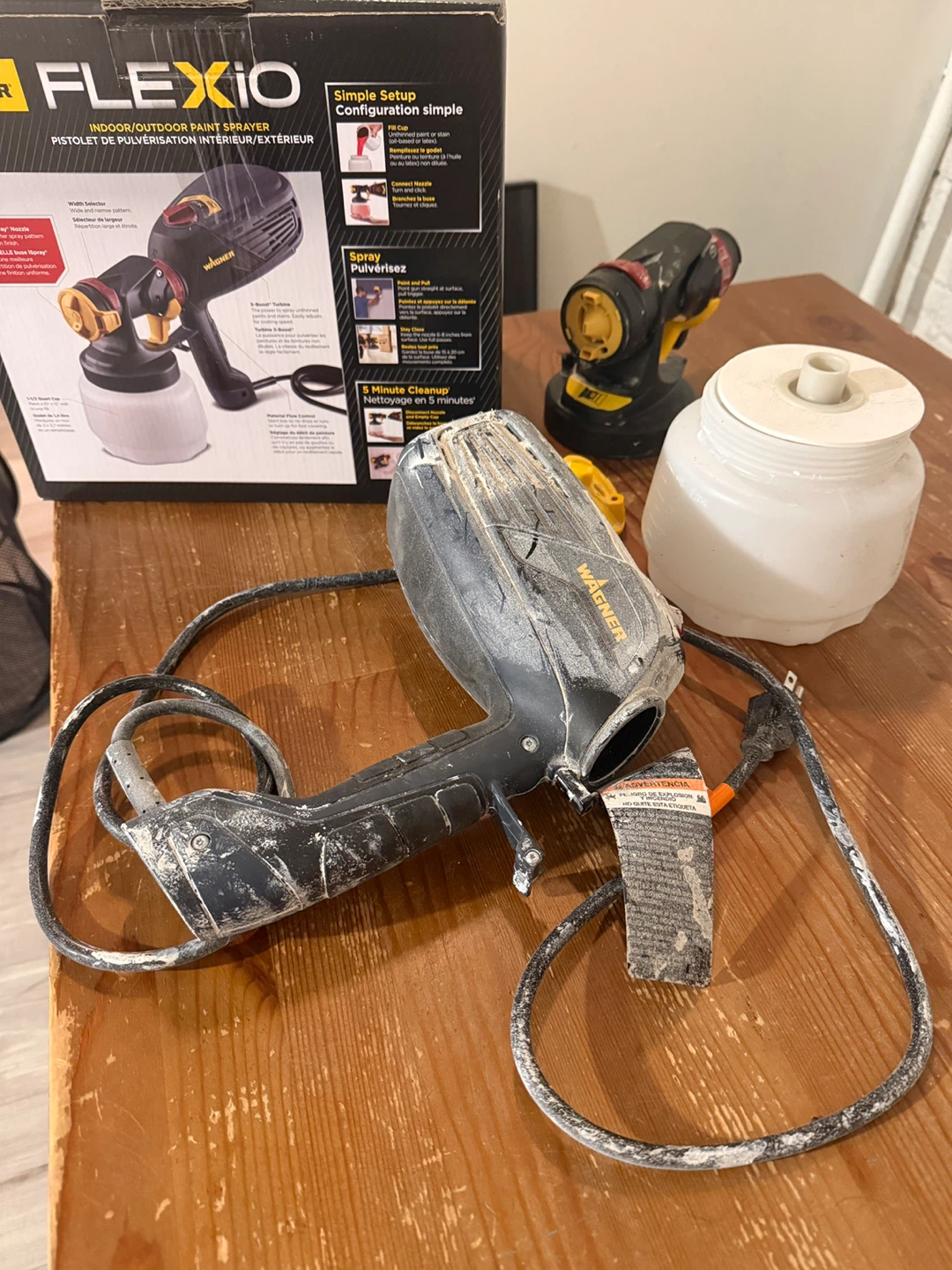 Wagner FLEXiO Indoor/Outdoor Paint Sprayer - photo 3
