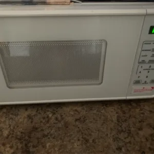 White Microwave
