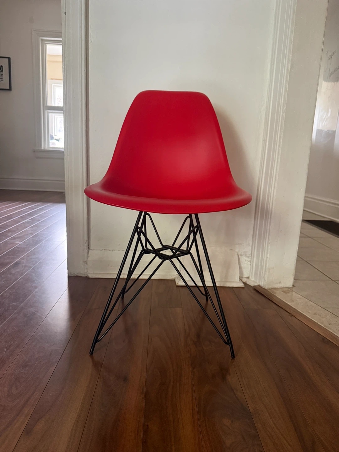 Red Accent Chair - modern design