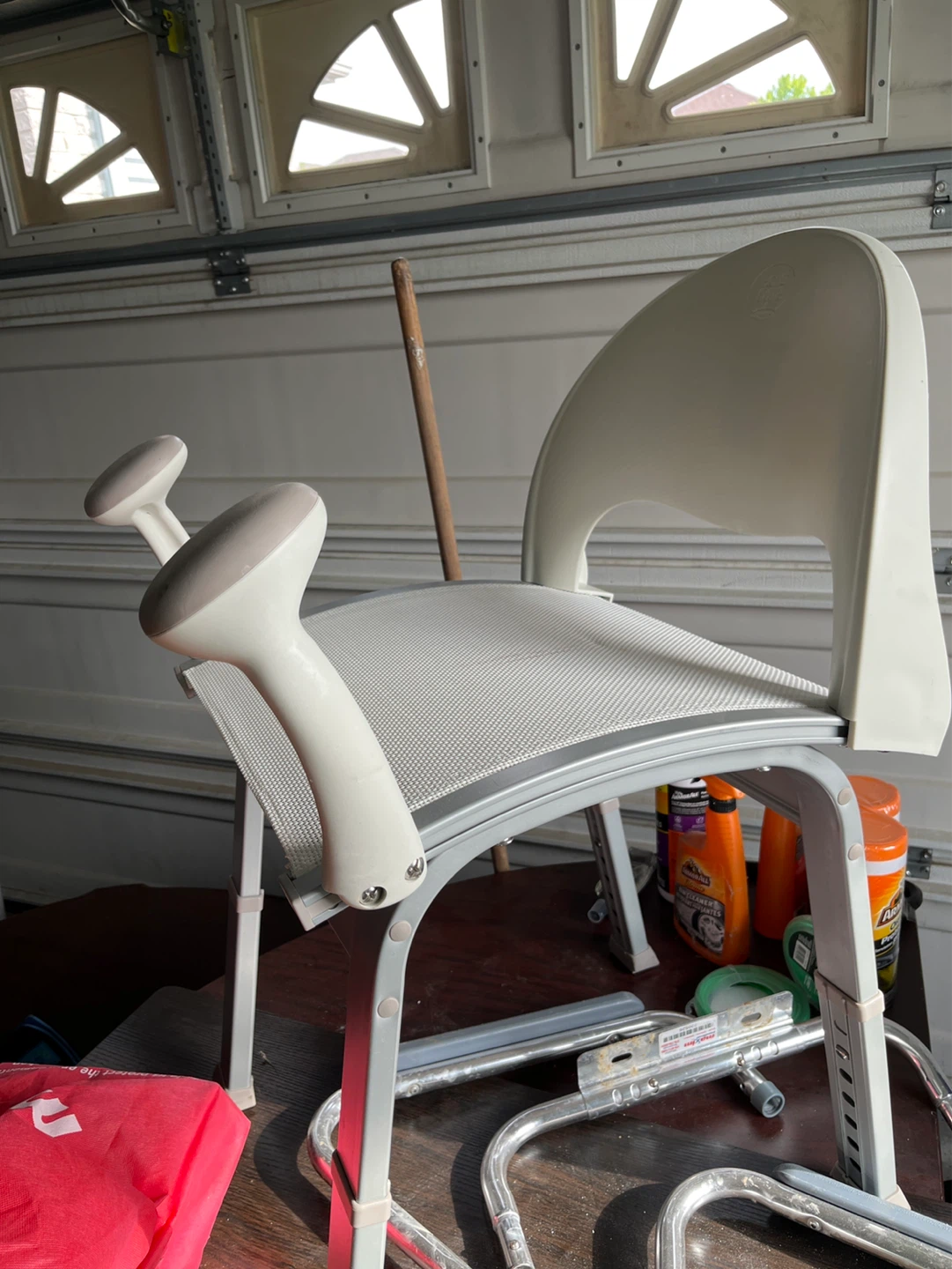 Shower Chair with Adjustable Height