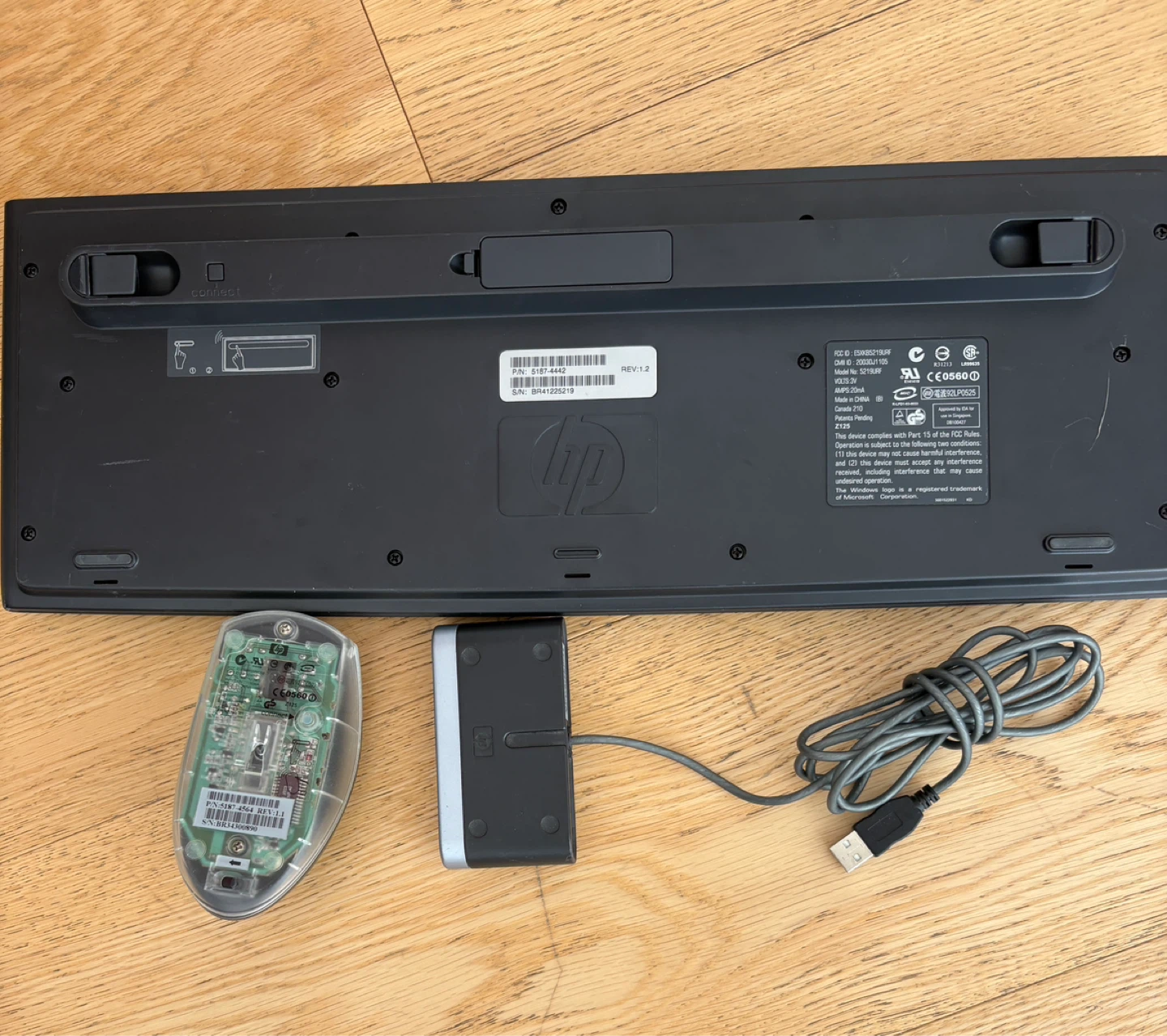 HP Wireless Keyboard and Mouse Set - photo 2