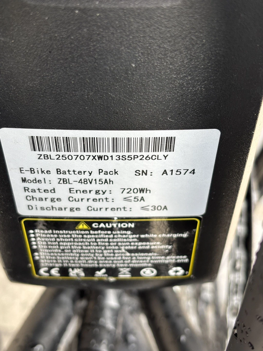 Rpint E-Bike 48V 15Ah 1500w - photo 5