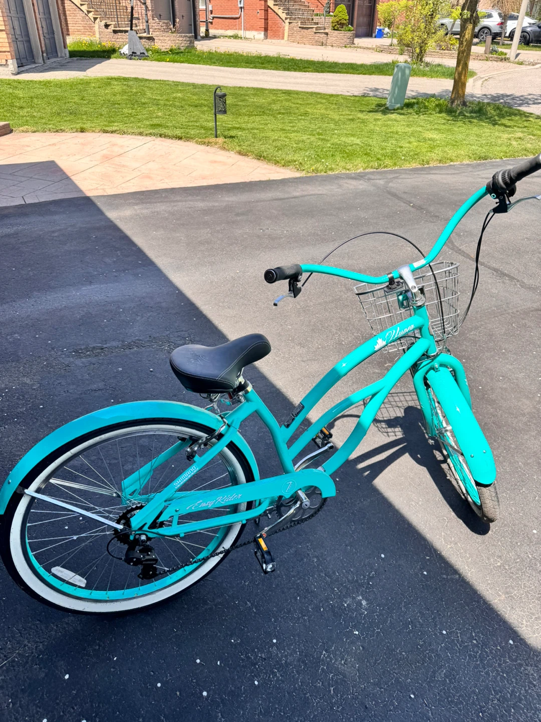 Aqua Cruiser Bicycle with Basket 26 inch