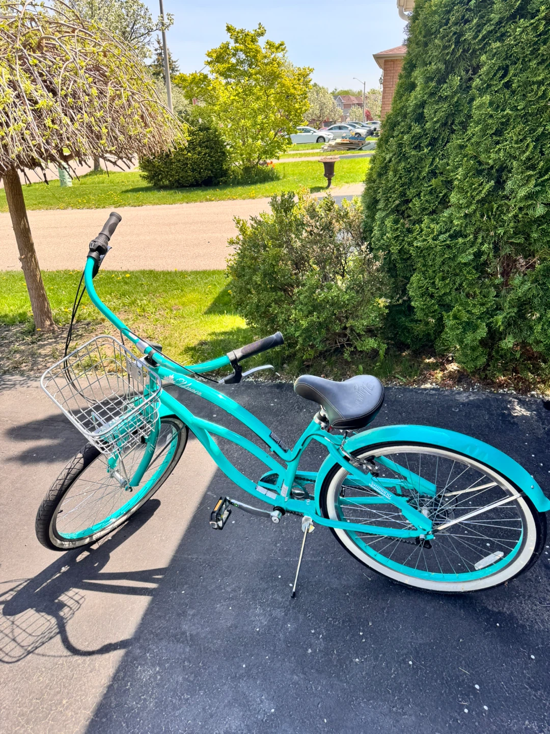 Aqua Cruiser Bicycle with Basket 26 inch - photo 2