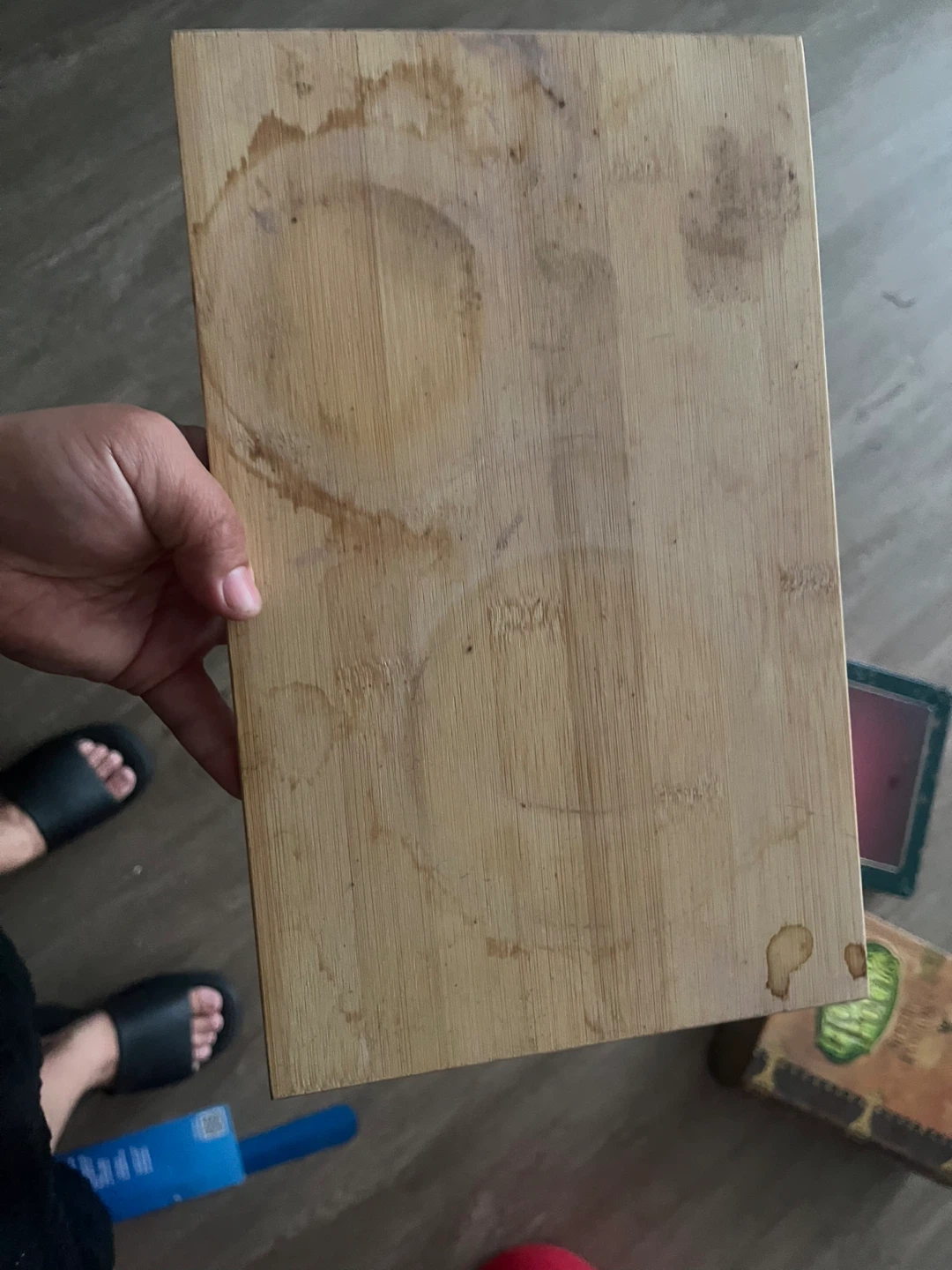 Bamboo Serving Tray Stand