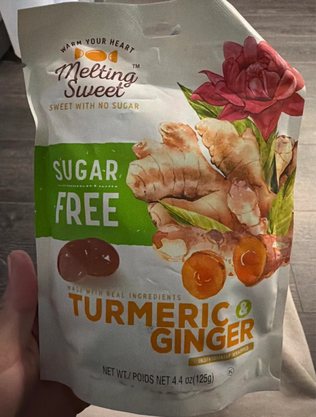 Sugar-Free Turmeric & Ginger Hard Candy
