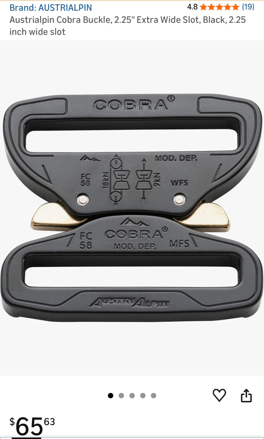 AustriAlpin Cobra Buckle 9KN 18KN - photo 5