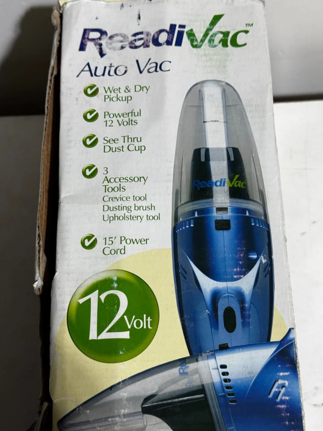 ReadiVac Auto Vac Wet & Dry Car Vacuum - photo 2