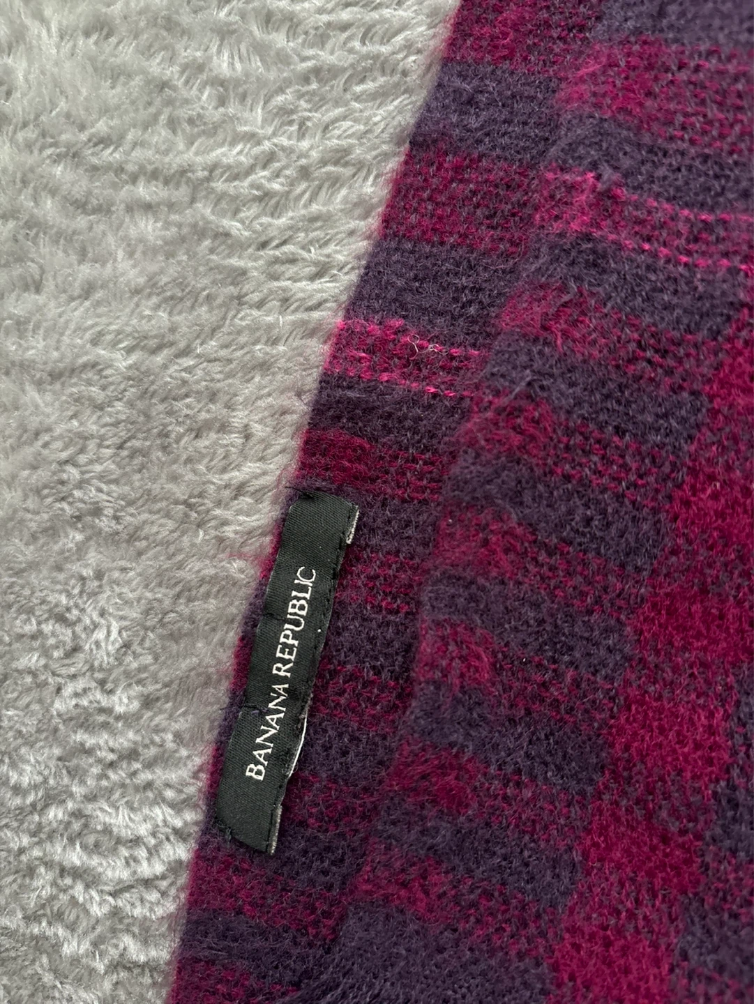 Banana Republic Plaid Scarf - photo 2