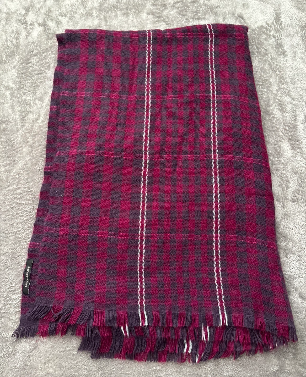 Banana Republic Plaid Scarf